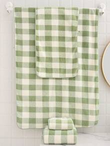 Bộ khăn tắm bằng vải san hô mềm mại hoặc khăn đơn - Siêu mềm, thấm hút cao, phụ kiện phòng tắm, khăn tay, thích hợp cho phòng tắm, nhà bếp, yoga, phòng tập thể dục. - Nhiều màu - Xem 5