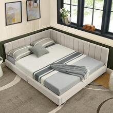 Futons - Beige + Velvet + 160cm*200cm - View 12