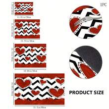 1 buc covoraș de uscare a vaselor de Ziua Îndrăgostiților, covoraș absorbant de uscare, cadou de Ziua Îndrăgostiților, decor de bucătărie, covoraș pentru aparat de cafea, covoraș de scurgere manual pentru cafetieră, covoraș de podea pentru bucătărie, covoraș pentru masă, covoraș de uscare a vasei pentru blat de bucătărie, covoraș pentru micul dejun, covoraș de uscare antiderapant rezistent la căldură, covoraș de uscare cu diatomit, ascunde petele, covoraș de uscare de bucătărie super absorbant, covoraș pentru suport de vase ușor de curățat, potrivit pentru bucătărie, masă, cafenea, bar, sărbători, petreceri, decor de casă, cadouri de sărbători