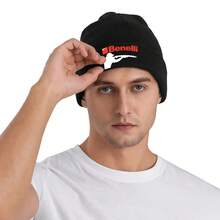 Benelli Logo & Firearm Design Knit Beanie Hat - Officially Licensed Gun Brand Emblem Winter For Men & Women, Warm Shooting Ccessories (Casual Hunting Pparel) - Benelli Pistol Logo Knit Skull, Mens Winter Hat, Beanie For Men Winter, Hats, Cool Beanies, Funny Sayings Beanies, Winter Hats For Men, Beanies For Men Stylish, Fathers Day Beanies, Beaines, Mens Beanie For Fishing, Mens Beanie Graphic, Cuffed Beanies, Christmas Peace, Funky Hats Mens For Winter, Beanie With Sides, - 紅色 - 查看 8