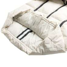 Under Armour LIMITLESS DOWN JACKET Women's Hooded Down Jacket, Comfortable Casual Outerwear - Off White - View 6