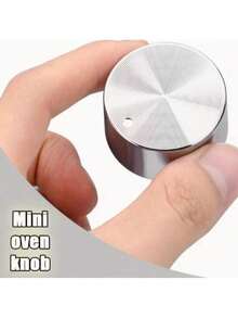 2pcs 6mm Aluminum Alloy Gas Stove Knobs - Durable Metal Kitchen Cooktop Burner Control With Textured Handle, Easy To Operate, Fit Most Grills And Ovens, Stove Top Protector - Multicolor - View 8