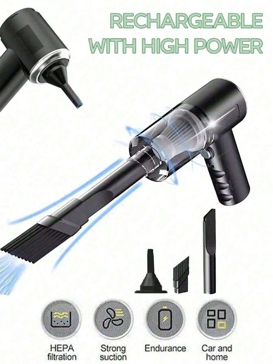 Cordless Handheld Vacuum Cleaner - Rechargeable Lithium Battery, Lightweight And Easy To Use, Perfect For Home, Car, Pet Hair, Dust And Debris Cleaning, Portable Vacuum Cleaner