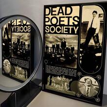 1pc Dead Poets Society Classic Retro Poster, High-Definition Art Wall Hanging, Waterproof, Suitable For Home Living Room, Bedroom, Bar And Other Places, Beautiful Decoration, Frameless. - Multicolor - View 40