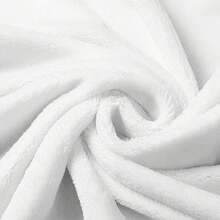 Retro Sonices Golden Rings Super Soft Blanket Plush Throw Blanket Fluffy Bedroom Flannel Bedspread Sofa Bed Cover3 - 白色 - 查看 5