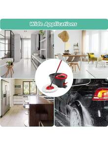 1/2/3/5 đầu thay thế cho cây lau nhà O-Cedar/ Spin Mop - Nhiều màu - Xem 7