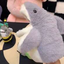 2025新款 - 互动式张嘴手偶，饥饿鲨鱼毛绒手套玩偶，柔软材质+灵活嘴部设计，亲子互动/角色扮演/儿童趣味玩偶，鲨鱼手偶/张嘴毛绒手套/儿童互动玩偶/创意动物玩偶，生日礼物 - 节日礼物 - 礼物 - 完美礼物 - 彩色 - 查看 6