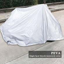 Keenso 120x210cm Funda para Bicicleta,Funda Impermeable y Resistente a los Rayos UV para Bicicleta,Moto(default) - Multicolor - Ver 5