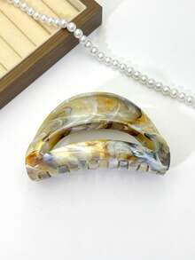 2026新款半圆形沙滩、旅行、派对、度假、返校甜美爪夹发饰 - 彩色 - 查看 8