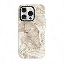 Beige Zebra Print Phone Case - Durable, Anti-Drop, Waterproof, Glossy Finish, Elegant Abstract Tough Case For IPhone - Nhiều màu - Xem 4