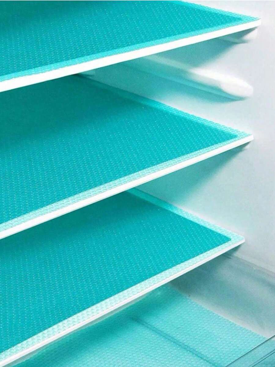 1/4/Pcs Refrigerator Lining Pad Can Be Cleaned, Refrigerator Gasket Anti Oil Parts, Shelf Refrigerator Lining, Lid Cover Freezer Glass Shelf Cabinet Cabinet Cabinet Kitchen Items Kitchen Accessories Kitchen Kitchen Tools - Multicolor - View 1