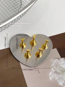 美甲装饰品，跨境热销圆形、方形、多边形金属磁性底座美甲展示架，指甲油架，韩式美甲用品，摄影道具，DIY配件