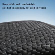Breathable & CoolSense Silk Car Seat Cushion With 3D Spherical Bump Design, All-Season Use, Fits 98% Of Car Models. - Multicolor - View 7