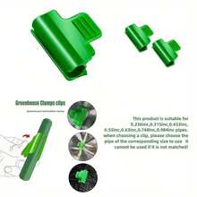 5/10/15/20/25个装温室塑料夹，适用于框架、园艺薄膜固定，重型温室夹，耐用塑料结构，园艺和农业用途，园艺薄膜夹，植物桌框架固定器，耐用塑料材质