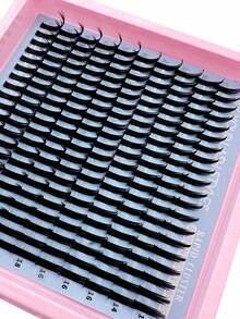 200pcs Spike Lash Extension Eyelash Clusters Manga Cluster Eyelash 14-20mm Extensions Anime Lash Clusters Spiky Eyelash Individuals D Curly Fairy Lashes Clusters Manga Individual Lashes Lash Clusters, Eyelash Clusters, Individual Eyelashes, Lashes, Fake Lashes - D - Xem 5