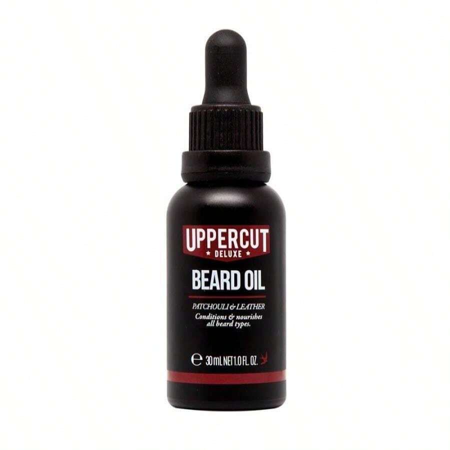 UPPERCUT DELUXE Conditioning Beard Oil, Patchouli &Amp; Leather Scent, 1 Fl. Oz. - MàuA - Xem 1