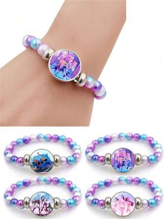 Film Demon Armband Tecknad Anime Figur Armband Fans Vän Festival Födelsedagspresenter KPop Tema Fest Dekoration