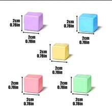 磁性积木，适合3岁以上儿童，蒙特梭利玩具，磁性立方体，学前STEM教育感官磁性玩具，适合3-5岁男孩女孩，适用于我的磁性儿童世界蒙特梭利玩具，STEM学前教育积木，儿童节日礼物，培养互动社区教育家庭玩具，磁性积木 - 彩色 - 查看 8