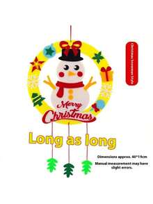 Kinder EVA Nähset - DIY kreatives Anhänger, Puppe, Dekoration, Geschenk, Vliesstoff, Puppe und Spiel, Kinder Kunst und Handwerk, Kinder Handwerksset, Kinder Filzprodukte, Kinder Nähset, Geburtstagsgeschenk, Feiertagsgeschenk, Neujahrgeschenk - Verschiedenfarbig - Übersicht 13