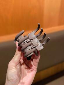 6件套女士时尚发夹，多种颜色可选，时尚休闲，优雅可爱，包含蝴蝶、半圆形、波浪形等款式，适合日常佩戴、工作和居家场合，是理想的发饰礼品，冬季必备发饰，也适合节日和派对佩戴。 - 彩色 - 查看 7