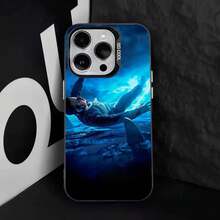 Funda para teléfono Cruz C-Cafune Me Muevo Con Dios para 17,16,15,14,13,12,11,Pro,Max,Plus, anti-caída, negra mate dura - Z4 - Ver 5