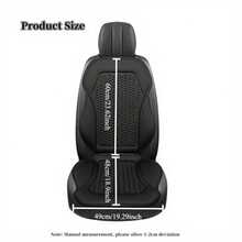 Breathable & CoolSense Silk Car Seat Cushion With 3D Spherical Bump Design, All-Season Use, Fits 98% Of Car Models. - one-size - View 8