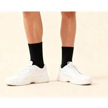 1 Pair High Quality Merino Wool Warm Socks, Suitable For Men And Women, Thick Warm Ankle Socks For Outdoor Walking, Work, Hiking, Running, Skiing And Other Activities, Comfortable Socks - Multicolor - View 2