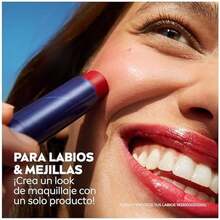 LABELLO Bálsamo Labial Caring Beauty Red (4.8 g), Color Intenso y Cuidado Duradero con Vitamina E y Aceite de Almendras Orgánico - / - Ver 6