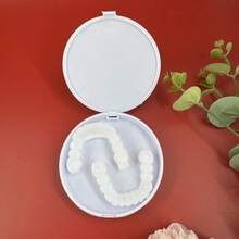 舒适自然贴合全口义齿套装，带收纳盒 - 完美笑容，易于安装，适合所有牙齿形状 - 白色3 - 查看 17