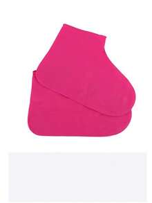 1/2 piezas Cubiertas de botas de lluvia de látex para exteriores, cubiertas de zapatos de silicona plegables y coloridas, cubiertas de zapatos portátiles. Se utilizan para impermeabilizar, a prueba de agua, a prueba de lodo, esenciales para viajes, ciclismo y actividades al aire libre - Multicolor - Ver 15