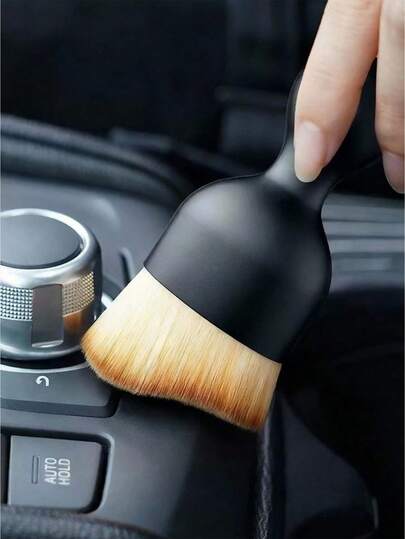 Cepillo de limpieza suave de fibra de nano, limpiador suave multiusos para automóvil, teclado, grietas, escritorio, interior del automóvil y talla grande