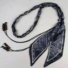 Bohemian Style Handmade Woven Waist Rope, Casual Fashion Versatile Waist Cord - Multicolor - View 4