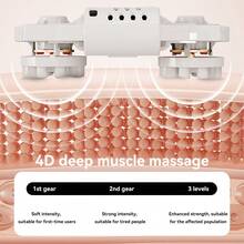 LIPETY Mini Foot Massager With Heating Function, Acupressure And Kneading Functions, Portable And Rechargeable Design, Suitable For Home Office, Muscle Relaxation And Leg Slimming, Quick Relief Of Foot Fatigue - Green - View 12