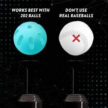 Pro Swing Trainer With Auto Ball Launcher | Build Powerful Hitting Muscle Memory On Your Own | Unleash Your Batting Potential Anywhere, Anytime - Default - View 6