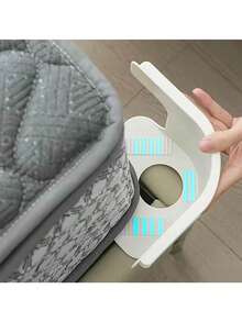 Bộ 4 kẹp giữ ga trải giường vô hình chắc chắn, bao gồm 4 dải cố định trong suốt, kẹp giữ ga trải giường chống trượt chịu lực cao, kẹp cố định đa năng, kẹp giữ ga trải giường ngăn ngừa xê dịch, phù hợp với mọi kích cỡ giường, dễ dàng lắp đặt, cố định ga trải giường an toàn, kẹp giữ ga trải giường, phòng ngủ, bộ đồ giường hiện đại, kẹp giữ ga trải giường/vỏ nệm vô hình dùng hàng ngày trong nhà. - Nhiều màu - Xem 7