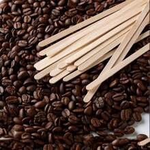 14cm Thick, Clean & Hygienic Coffee/Tea/Milk Powder Stirring Sticks, Individually Packaged, DIY Craft Supplies - Multicolor - View 2