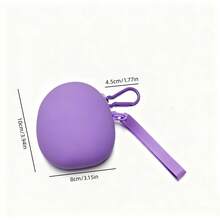 1pc Silicone Dog Training Pouch, Pet Treat Bag, Portable With Wrist Strap Large Capacity Dog Snack Bag, With Separate Hook Can Be Hung On Waist And Training Leash, Suitable For Walking, Training, Travel, Perfect Gift For Pet Owners - Multicolor - View 4