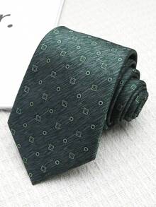 1 Cà vạt họa tiết Paisley màu đỏ tía, thích hợp cho công sở, thường ngày, đám cưới, tiệc tùng hàng ngày - Nhiều màu - Xem 2