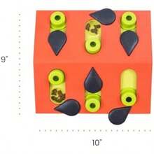 Nina Ottosson by Buggin' out Puzzle & Play - Rompecabezas Interactivo para Gatos(Melon Madness (Nivel 2)) - Multicolor - Ver 8