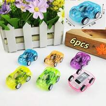 Transparent Mini Inertial Toy Car, Creative Small Gift, Party Favors, Egg Fillers, Goodie Bag Stuffers, Classroom Rewards. Cute Pocket-Sized Plastic Car, Creative & Portable, Great For Boys & Girls, Ideal Gifts For Parties, Birthdays, Valentine's Day, Christmas, Thanksgiving, Easter, Stress Relief Toy - Multicolor - View 12