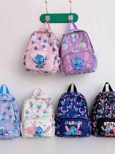  Disney Backpack, Unisex Kids Cartoon Backpack, Stationery Storage Bag, Kindergarten School Bag, Mini Backpack, Cartoon Handbag