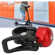 Timbre de Bocina para Manillar de Bicicleta, Aleación de Aluminio de Sonido Nítido de Timbre de Scooter Ligero para Scooter Eléctrico(Rojo) - Multicolor - Ver 7
