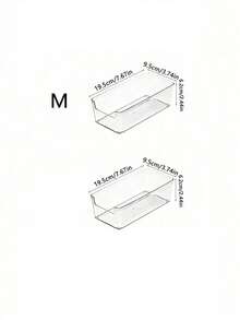 1pc/2pcs Transparent Stackable Storage Box, Large Capacity Desktop Organizer Box, Multi-Functional Storage Box For Storing Cosmetics, Stationery, Notes, Documents And Other Miscellaneous Items, Suitable For Home, School, Office, Back To School Season - Clear - View 16