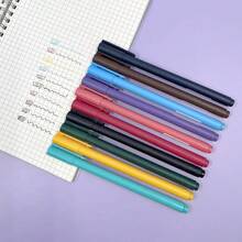 20/30 قطعة/مجموعة أقلام حبر بألوان متنوعة من فئة كرات التحكم بالسرعة، حبر مقاوم للبهتان، توريد قرطاسية للطلاب ودفاتر كتابة اليد للعودة إلى المدرسة