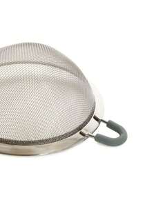 Kitchen Stainless Steel Fine Mesh Oil Filter, Drain Strainer, Multi-Functional Fried Food Draining Tool, Food Washing And Draining Rack, Rust-Proof, High-Temperature Resistant, Hanging Kitchen Utensil, Cooking Aid, Suitable For Both Home And Commercial Use. - Multicolor - View 5