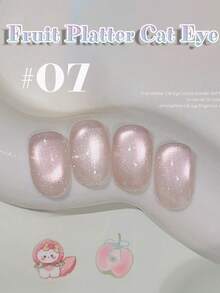 MIANEL 10毫升 冬季草莓美甲美白水果拼盘猫眼凝胶指甲油 2026 新款热销蓝紫绿玻璃珠指甲油 美甲沙龙专用 绿色指甲 蓝色指甲 白色指甲 DIY和美甲沙龙美甲用品 - 彩色 - 查看 20