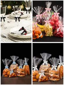 10/20/50个派对装饰蝴蝶结(带铁丝,方便固定) - 非常适合节日装饰、乡村工艺品和礼品 | 经典涤纶丝带蝴蝶结,适用于度假屋和婚礼装饰、酒吧酒杯装饰、礼品装饰、糖果包装装饰 - 彩色 - 查看 7