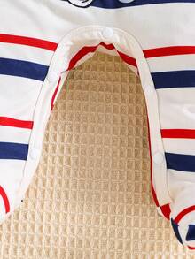 3件套可爱卡通熊长袖四季连脚婴儿连体衣 - 彩色 - 查看 6