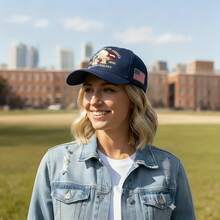 Men's American 250th Anniversary Commemorative Baseball Cap (1776-2026) - Lightweight PVC Coated Patriotic Hat With 50 Stars Eagle, Statue Of Liberty, And Four-Leaf Clover Design - Comfortable Choice For All Seasons, Suitable For Independence Day, 250th Anniversary Celebrations - Ideal Gift For History Enthusiasts And American Pride - Durable Padding, Hand Washable Or Dry Cleanable CVDA - Đỏ - Xem 5