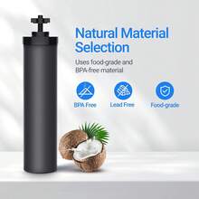 (Pack Of 2) Waterdrop NSF/ANSI 42&372 Certified Water Filter, Replacement For Berkey® BB9-2® Black Filters, ProOne® Or Alexapure® Gravity Water Filter System And Waterdrop King Tank Series - 黑色 - 查看 5